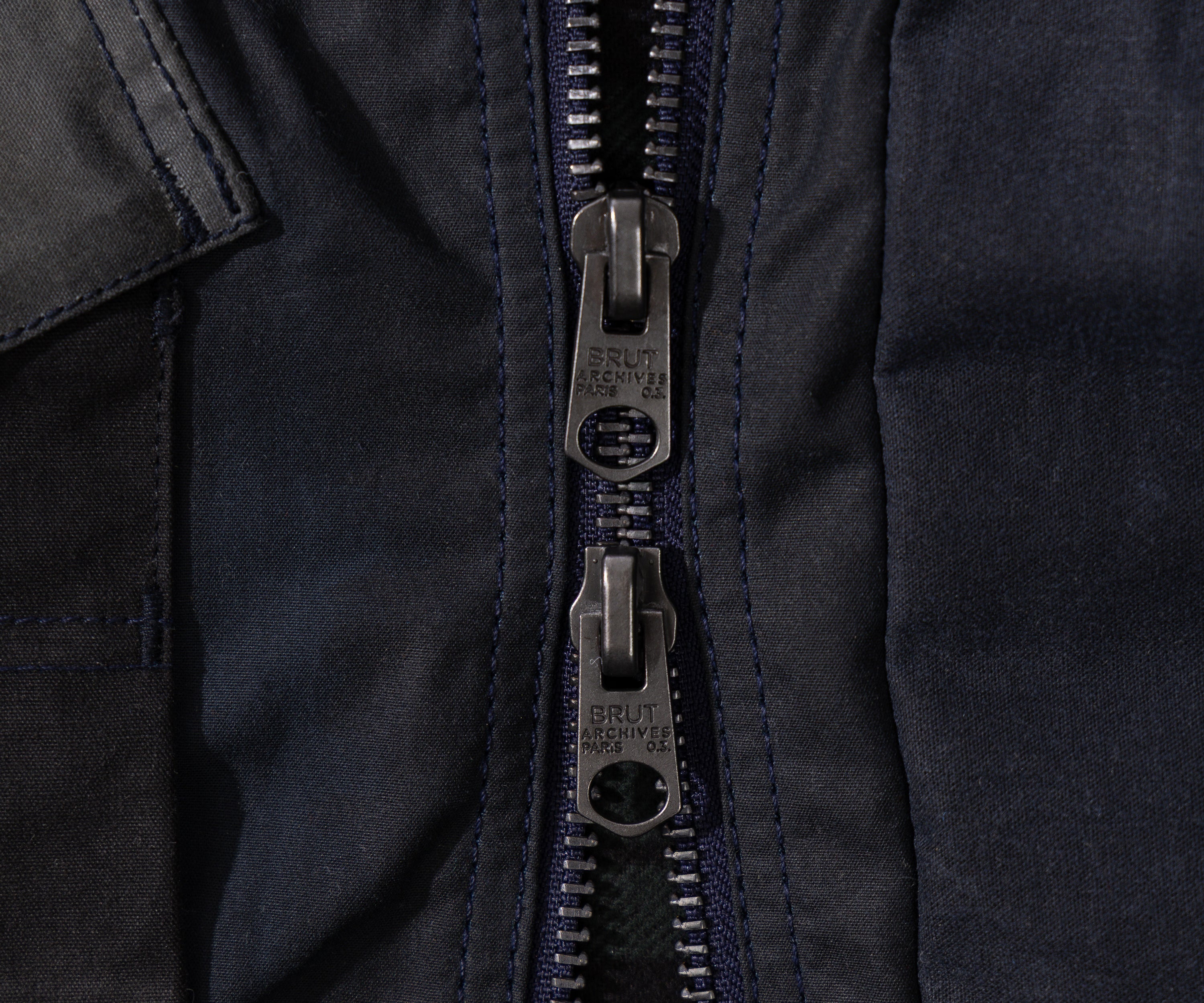 REWORK® TACTICAL WAX JACKET - N° 020 Coats & Jackets LARGE / BLUE - BRUT Clothing US
