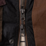 REWORK® TACTICAL WAX JACKET - N° 026 Coats & Jackets LARGE / BROWN - BRUT Clothing US
