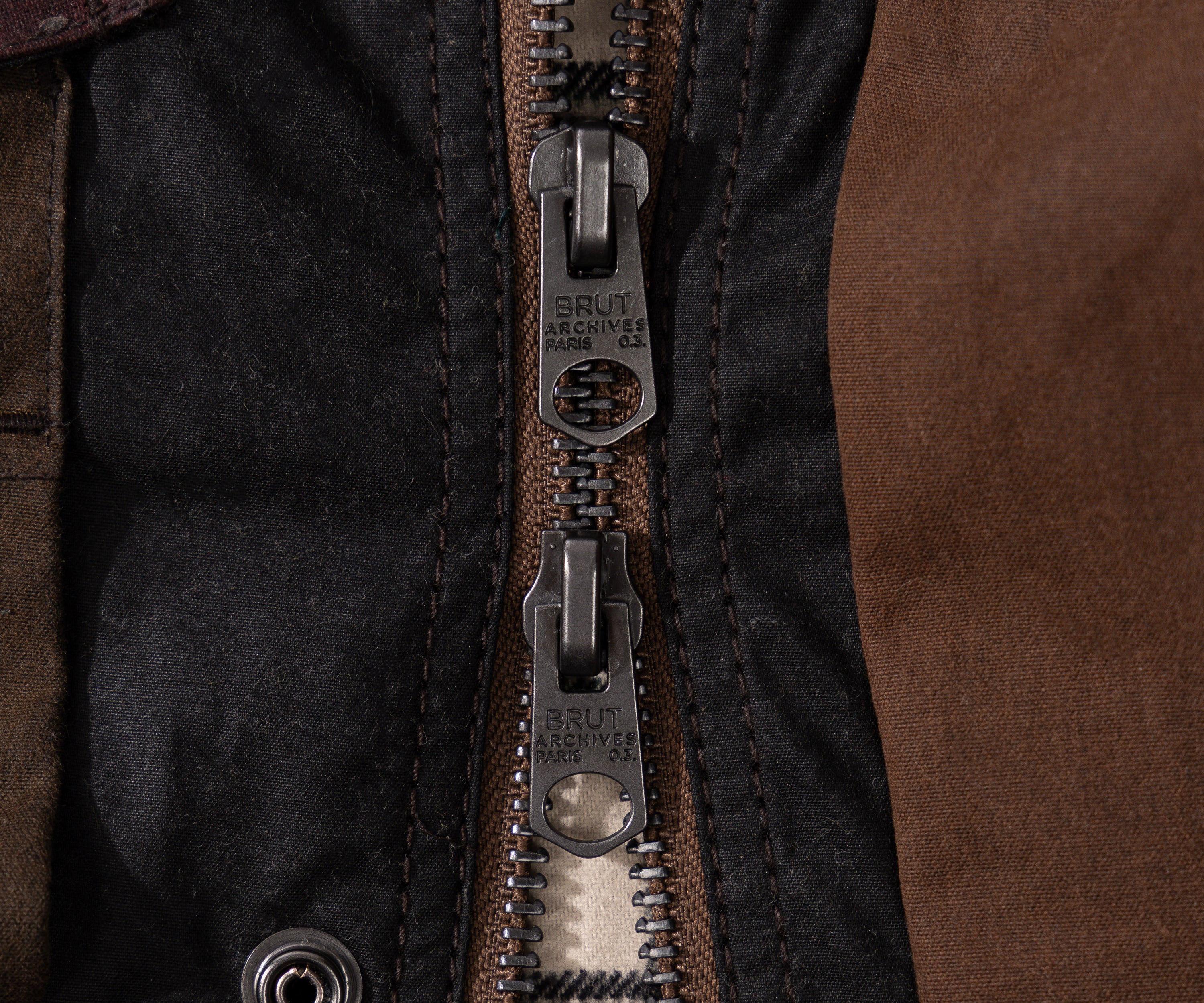 REWORK® TACTICAL WAX JACKET - N° 026 Coats & Jackets LARGE / BROWN - BRUT Clothing US