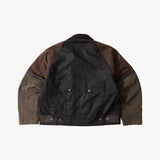 REWORK® TACTICAL WAX JACKET - N° 014 Coats & Jackets MEDIUM / BROWN - BRUT Clothing US