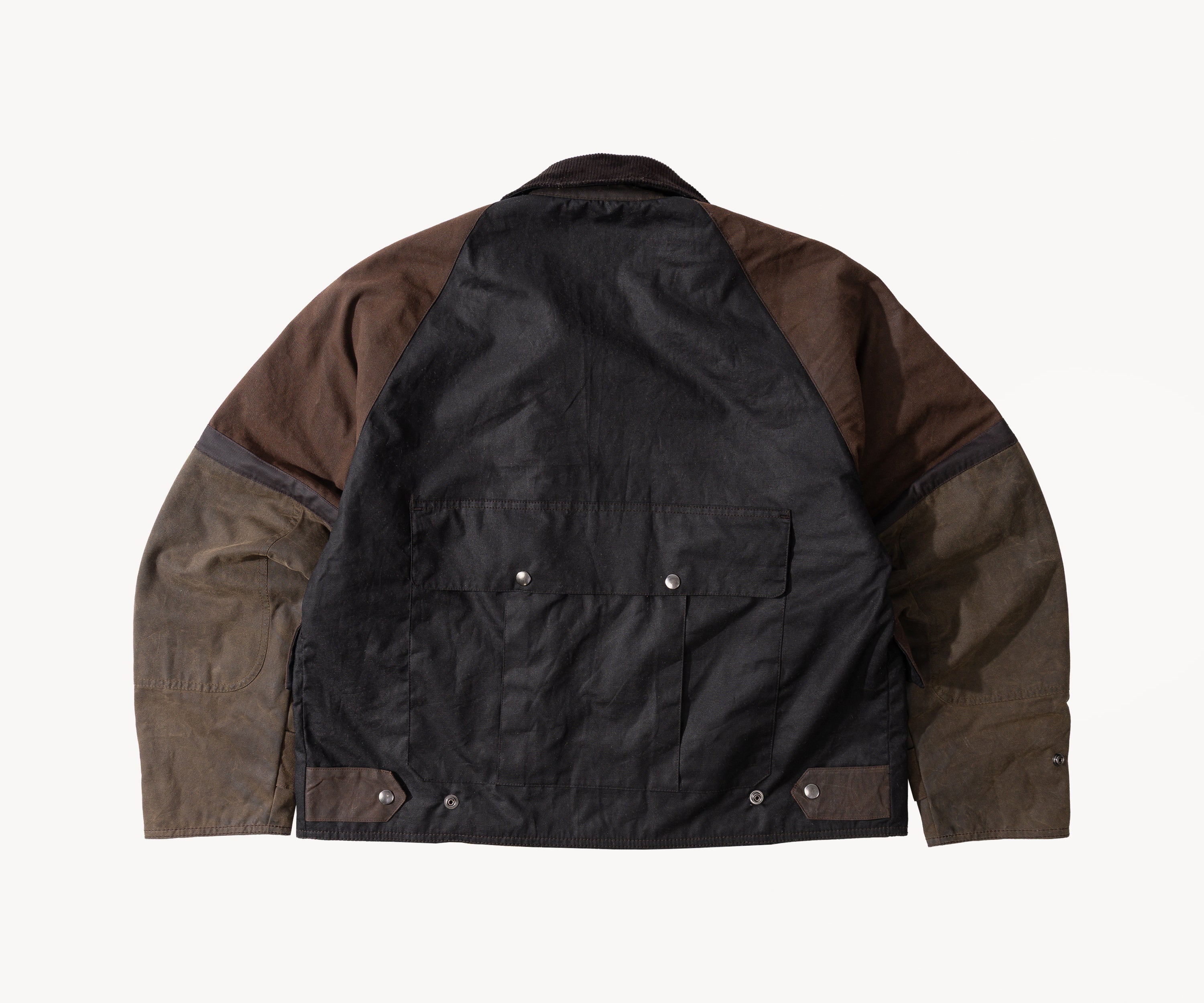REWORK® TACTICAL WAX JACKET - N° 014 Coats & Jackets MEDIUM / BROWN - BRUT Clothing US