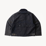 REWORK® TACTICAL WAX JACKET - N° 009 Coats & Jackets MEDIUM / BLUE - BRUT Clothing US
