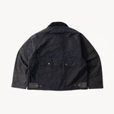 REWORK® TACTICAL WAX JACKET - N° 009 Coats & Jackets MEDIUM / BLUE - BRUT Clothing US