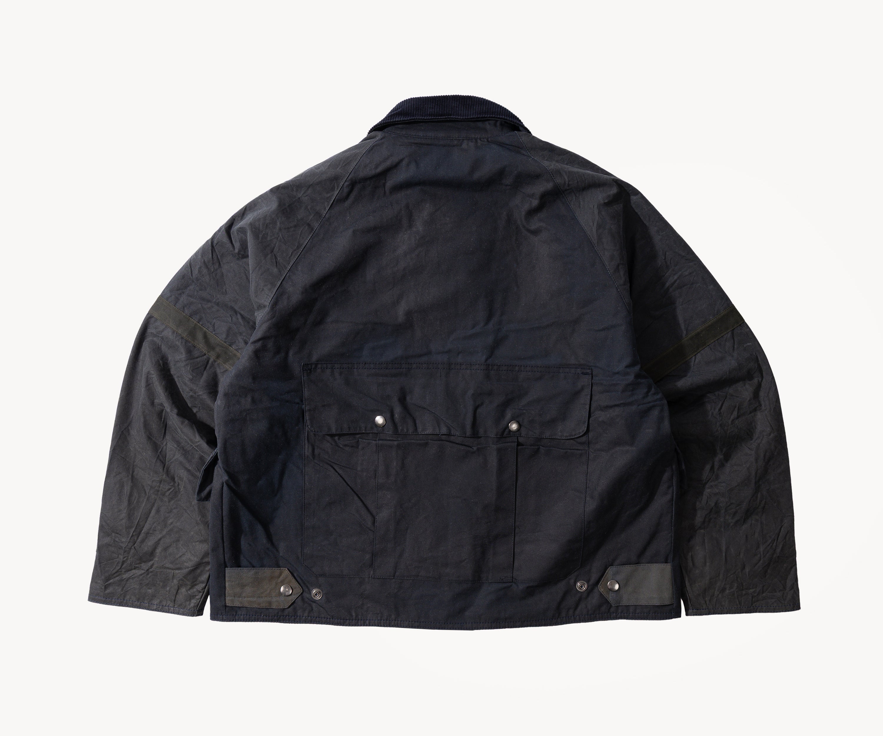REWORK® TACTICAL WAX JACKET - N° 009 Coats & Jackets MEDIUM / BLUE - BRUT Clothing US