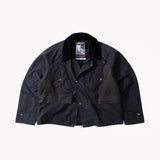 REWORK® TACTICAL WAX JACKET - N° 010 Coats & Jackets MEDIUM / BLUE - BRUT Clothing US