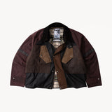 REWORK® TACTICAL WAX JACKET - N° 015 Coats & Jackets MEDIUM / BROWN - BRUT Clothing US