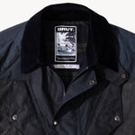 REWORK® TACTICAL WAX JACKET - N° 010 Coats & Jackets MEDIUM / BLUE - BRUT Clothing US