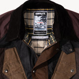 REWORK® TACTICAL WAX JACKET - N° 015 Coats & Jackets MEDIUM / BROWN - BRUT Clothing US
