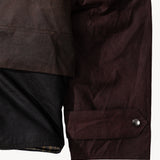REWORK® TACTICAL WAX JACKET - N° 015 Coats & Jackets MEDIUM / BROWN - BRUT Clothing US