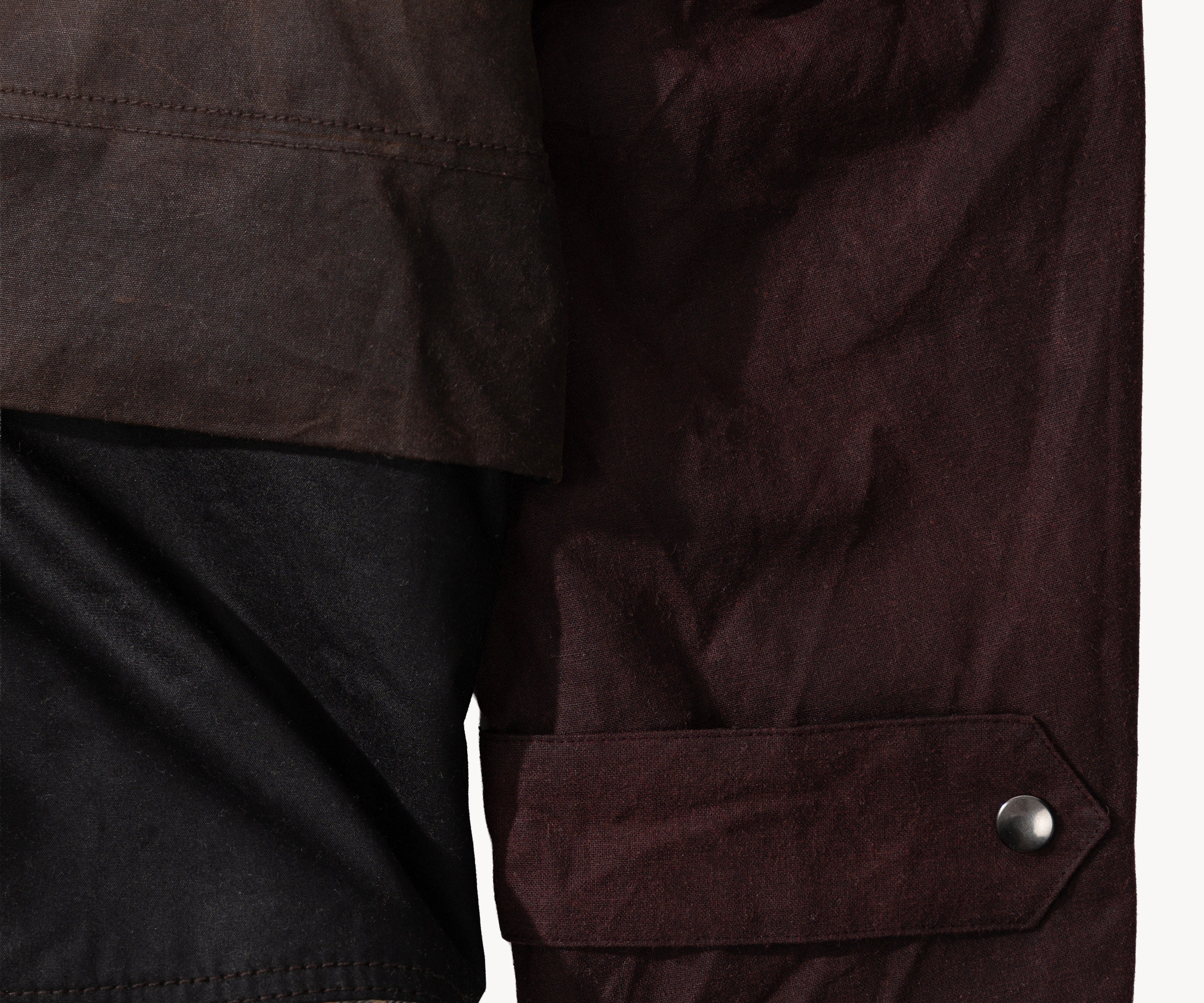 REWORK® TACTICAL WAX JACKET - N° 015 Coats & Jackets MEDIUM / BROWN - BRUT Clothing US