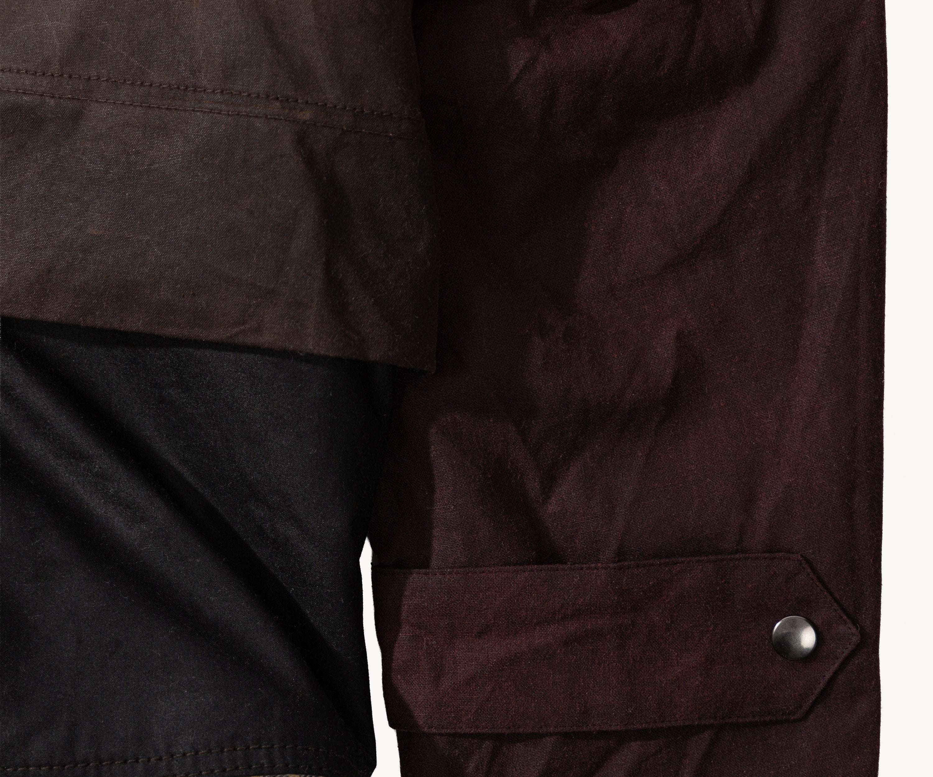 REWORK® TACTICAL WAX JACKET - N° 015 Coats & Jackets MEDIUM / BROWN - BRUT Clothing US