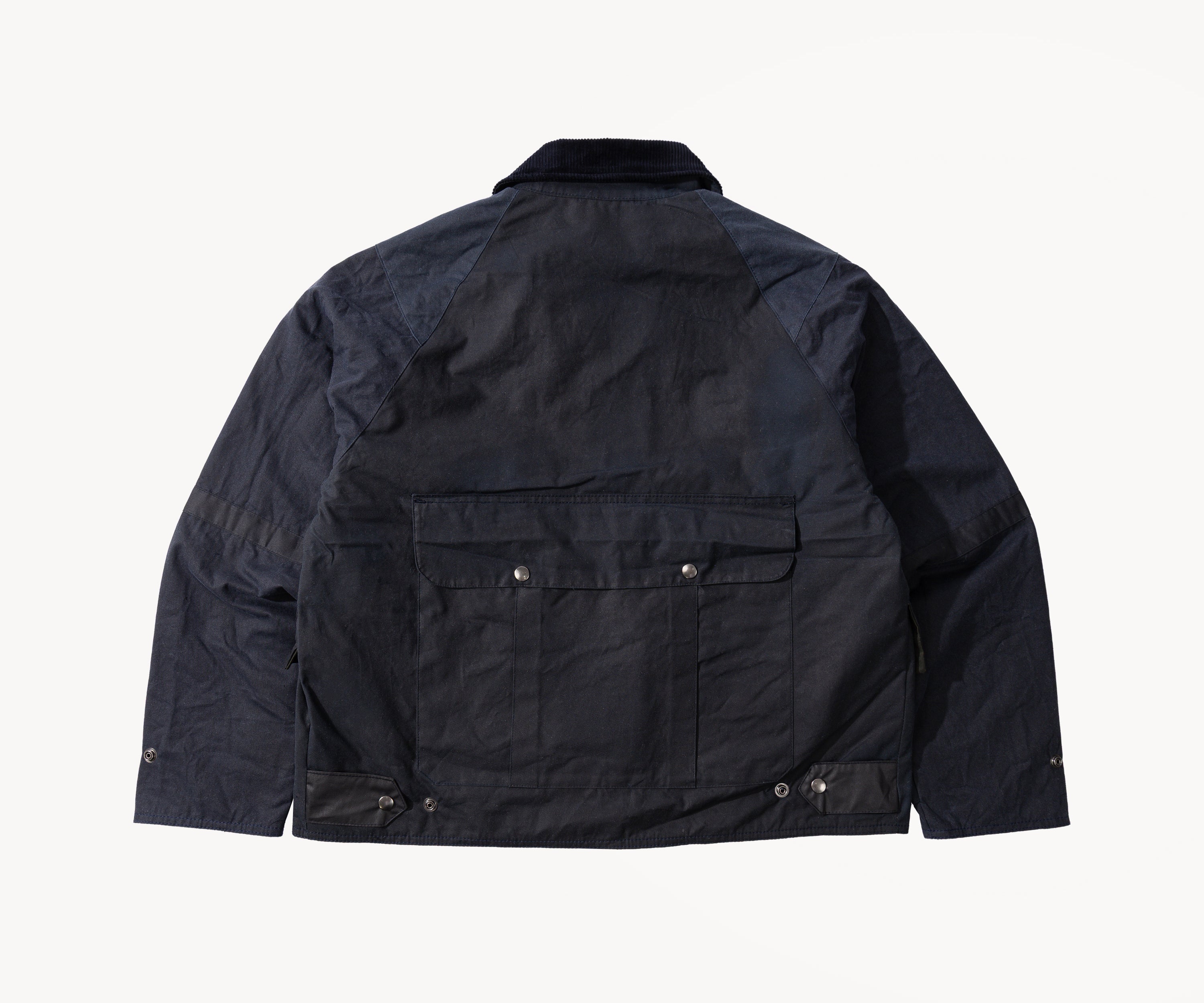 REWORK® TACTICAL WAX JACKET - N° 010 Coats & Jackets MEDIUM / BLUE - BRUT Clothing US