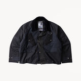 REWORK® TACTICAL WAX JACKET - N° 011 Coats & Jackets MEDIUM / BLUE - BRUT Clothing US