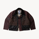 REWORK® TACTICAL WAX JACKET - N° 016 Coats & Jackets MEDIUM / BROWN - BRUT Clothing US