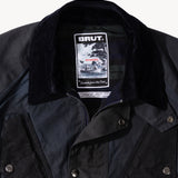 REWORK® TACTICAL WAX JACKET - N° 011 Coats & Jackets MEDIUM / BLUE - BRUT Clothing US