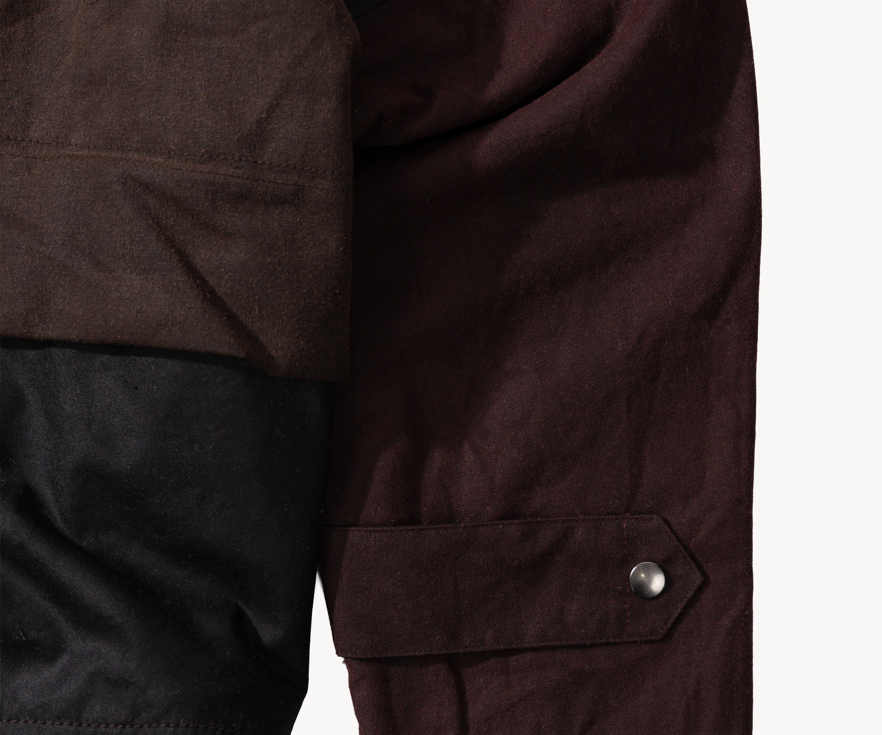 REWORK® TACTICAL WAX JACKET - N° 016 Coats & Jackets MEDIUM / BROWN - BRUT Clothing US