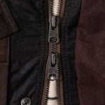 REWORK® TACTICAL WAX JACKET - N° 016 Coats & Jackets MEDIUM / BROWN - BRUT Clothing US