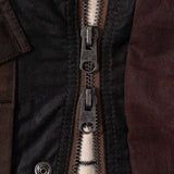 REWORK® TACTICAL WAX JACKET - N° 016 Coats & Jackets MEDIUM / BROWN - BRUT Clothing US