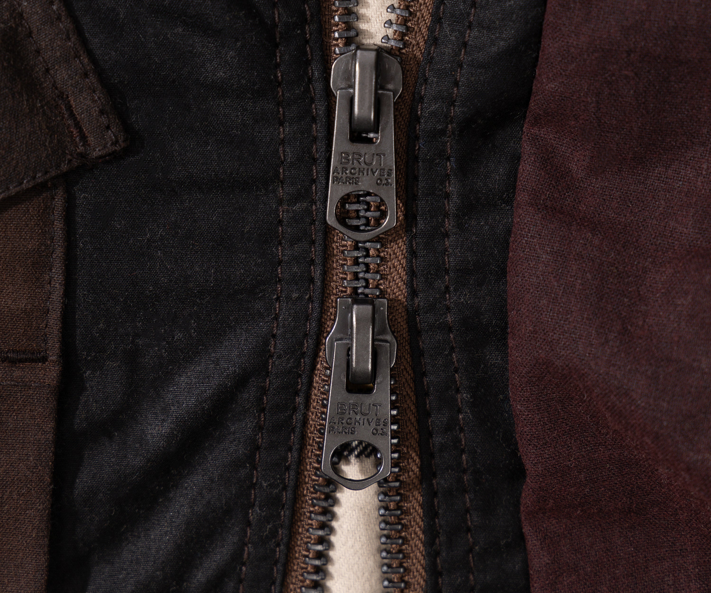 REWORK® TACTICAL WAX JACKET - N° 016 Coats & Jackets MEDIUM / BROWN - BRUT Clothing US