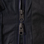 REWORK® TACTICAL WAX JACKET - N° 011 Coats & Jackets MEDIUM / BLUE - BRUT Clothing US