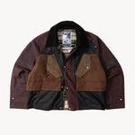 REWORK® TACTICAL WAX JACKET - N° 017 Coats & Jackets MEDIUM / BROWN - BRUT Clothing US