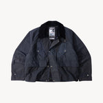 REWORK® TACTICAL WAX JACKET - N° 012 Coats & Jackets MEDIUM / BLUE - BRUT Clothing US