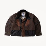 REWORK® TACTICAL WAX JACKET - N° 013 Coats & Jackets MEDIUM / BROWN - BRUT Clothing US