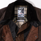 REWORK® TACTICAL WAX JACKET - N° 013 Coats & Jackets MEDIUM / BROWN - BRUT Clothing US