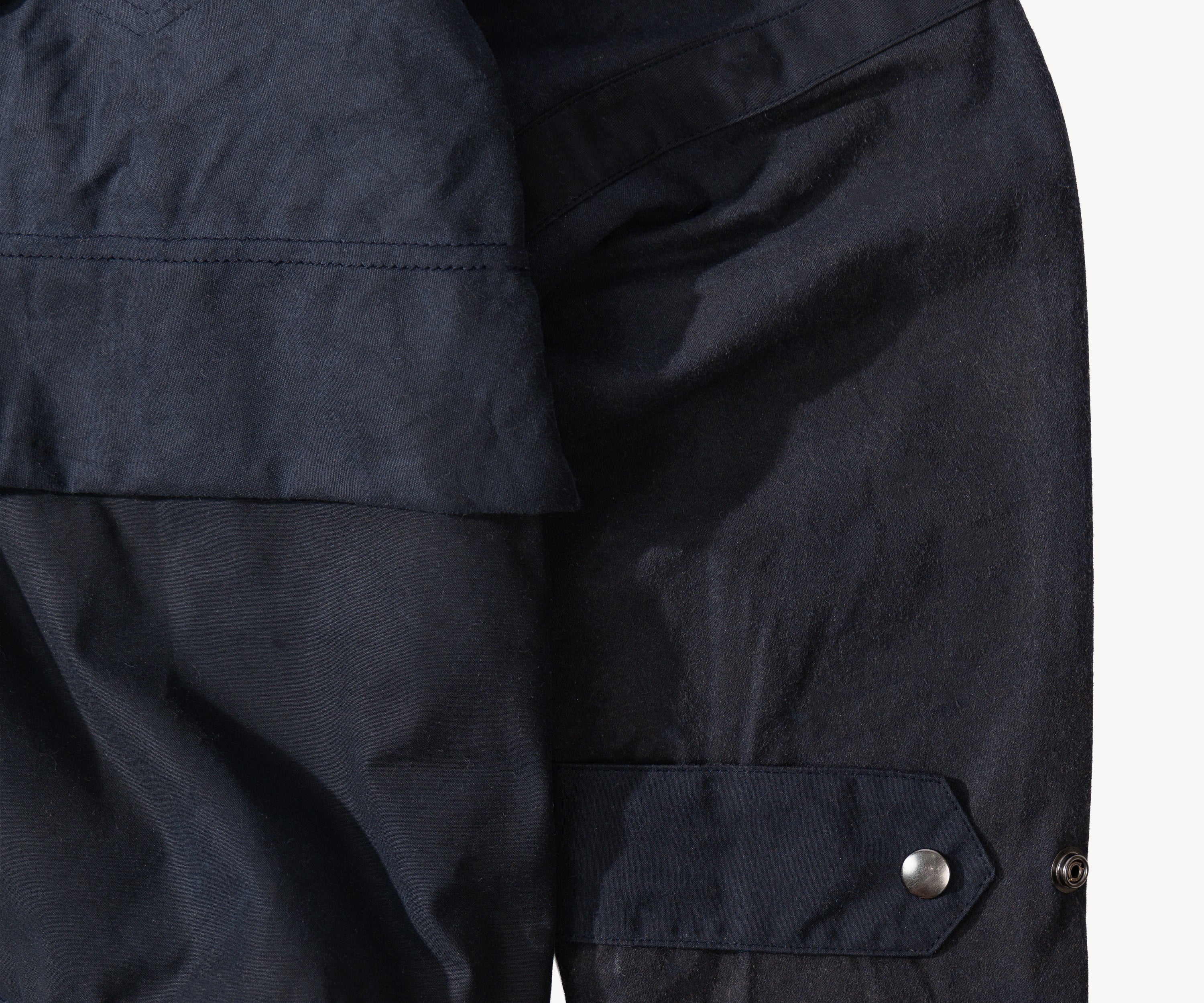 REWORK® TACTICAL WAX JACKET - N° 012 Coats & Jackets MEDIUM / BLUE - BRUT Clothing US
