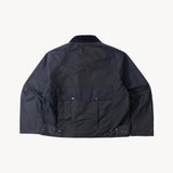REWORK® TACTICAL WAX JACKET - N° 012 Coats & Jackets MEDIUM / BLUE - BRUT Clothing US