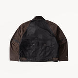 REWORK® TACTICAL WAX JACKET - N° 013 Coats & Jackets MEDIUM / BROWN - BRUT Clothing US