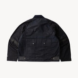 REWORK® TACTICAL WAX JACKET - N° 008 Coats & Jackets MEDIUM / BLUE - BRUT Clothing US