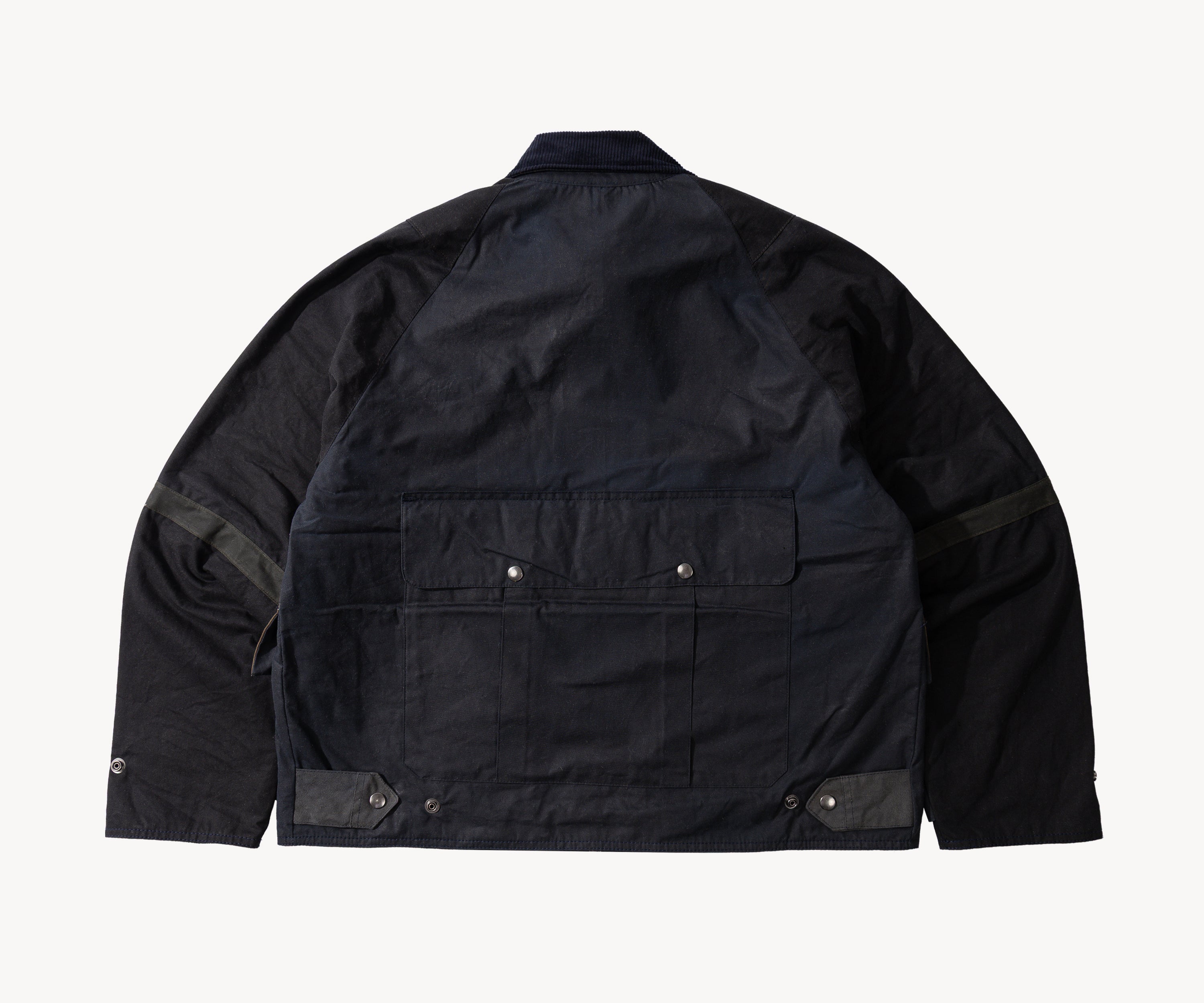 REWORK® TACTICAL WAX JACKET - N° 008 Coats & Jackets MEDIUM / BLUE - BRUT Clothing US