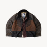 REWORK® TACTICAL WAX JACKET - N° 018 Coats & Jackets MEDIUM / BROWN - BRUT Clothing US