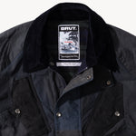 REWORK® TACTICAL WAX JACKET - N° 009 Coats & Jackets MEDIUM / BLUE - BRUT Clothing US