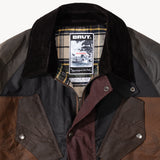 REWORK® TACTICAL WAX JACKET - N° 018 Coats & Jackets MEDIUM / BROWN - BRUT Clothing US