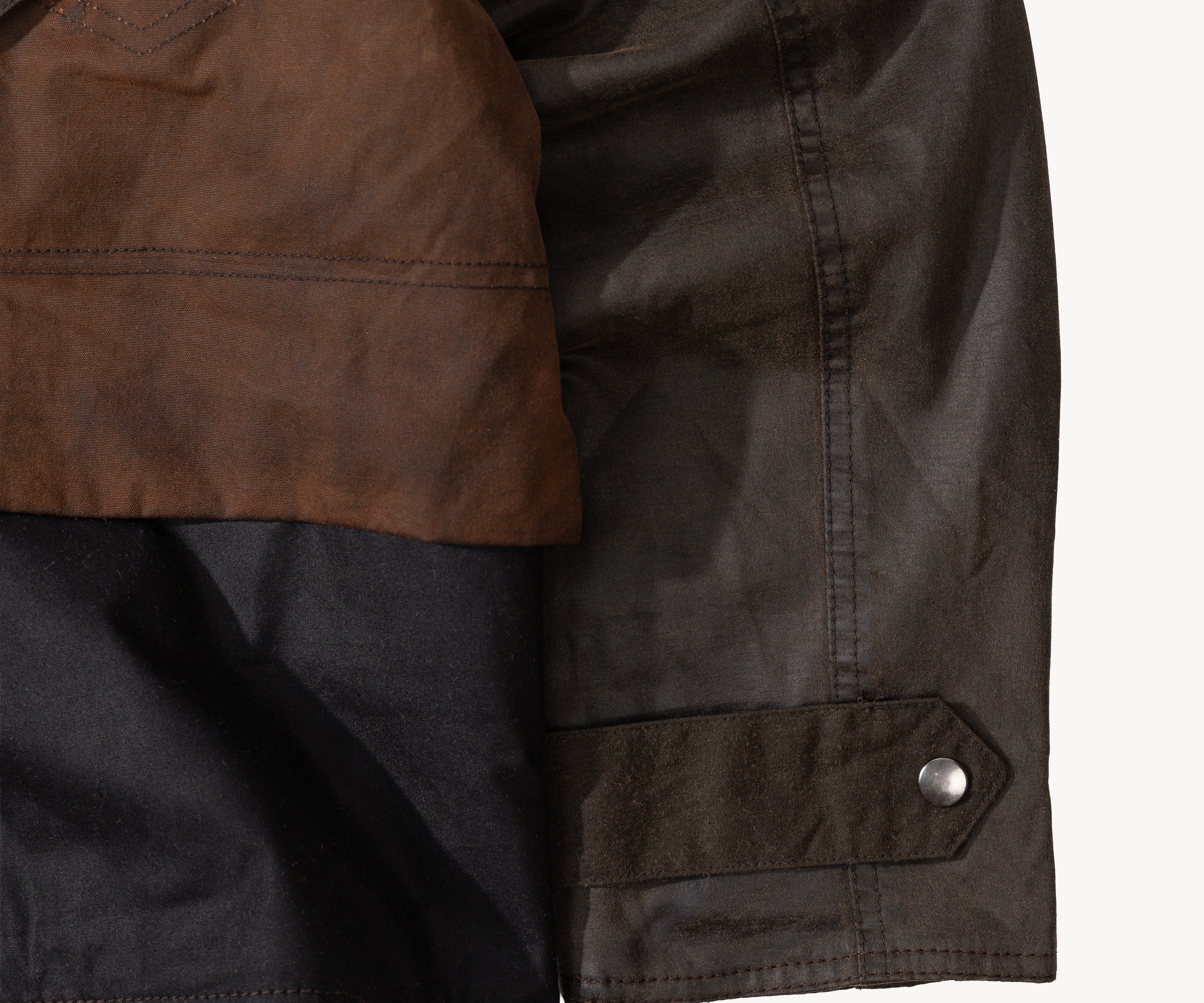 REWORK® TACTICAL WAX JACKET - N° 018 Coats & Jackets MEDIUM / BROWN - BRUT Clothing US