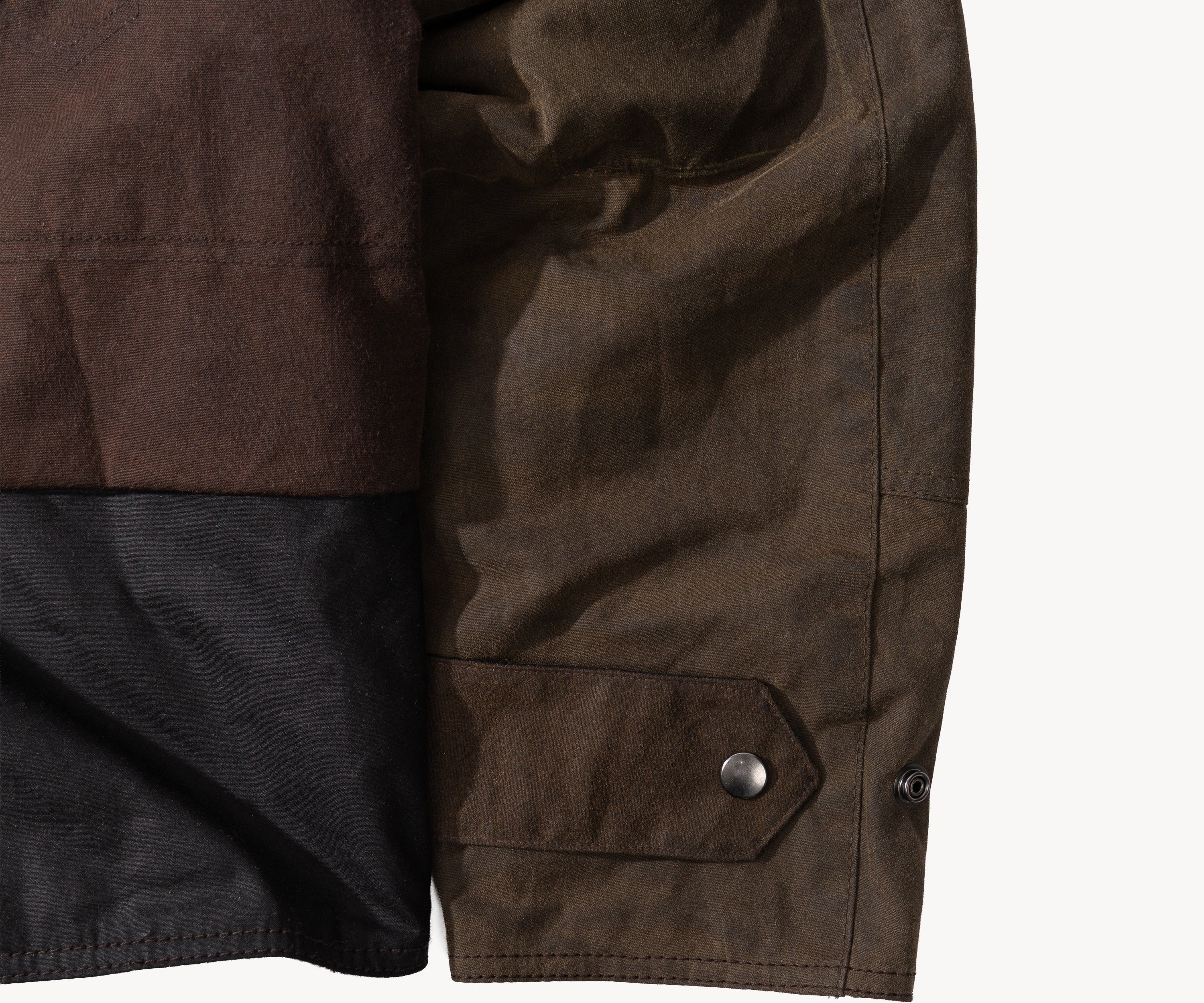 REWORK® TACTICAL WAX JACKET - N° 014 Coats & Jackets MEDIUM / BROWN - BRUT Clothing US