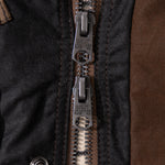REWORK® TACTICAL WAX JACKET - N° 014 Coats & Jackets MEDIUM / BROWN - BRUT Clothing US