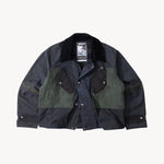 REWORK® TACTICAL WAX JACKET - N° 004 Coats & Jackets SMALL / BLUE - BRUT Clothing US