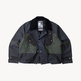 REWORK® TACTICAL WAX JACKET - N° 004 Coats & Jackets SMALL / BLUE - BRUT Clothing US