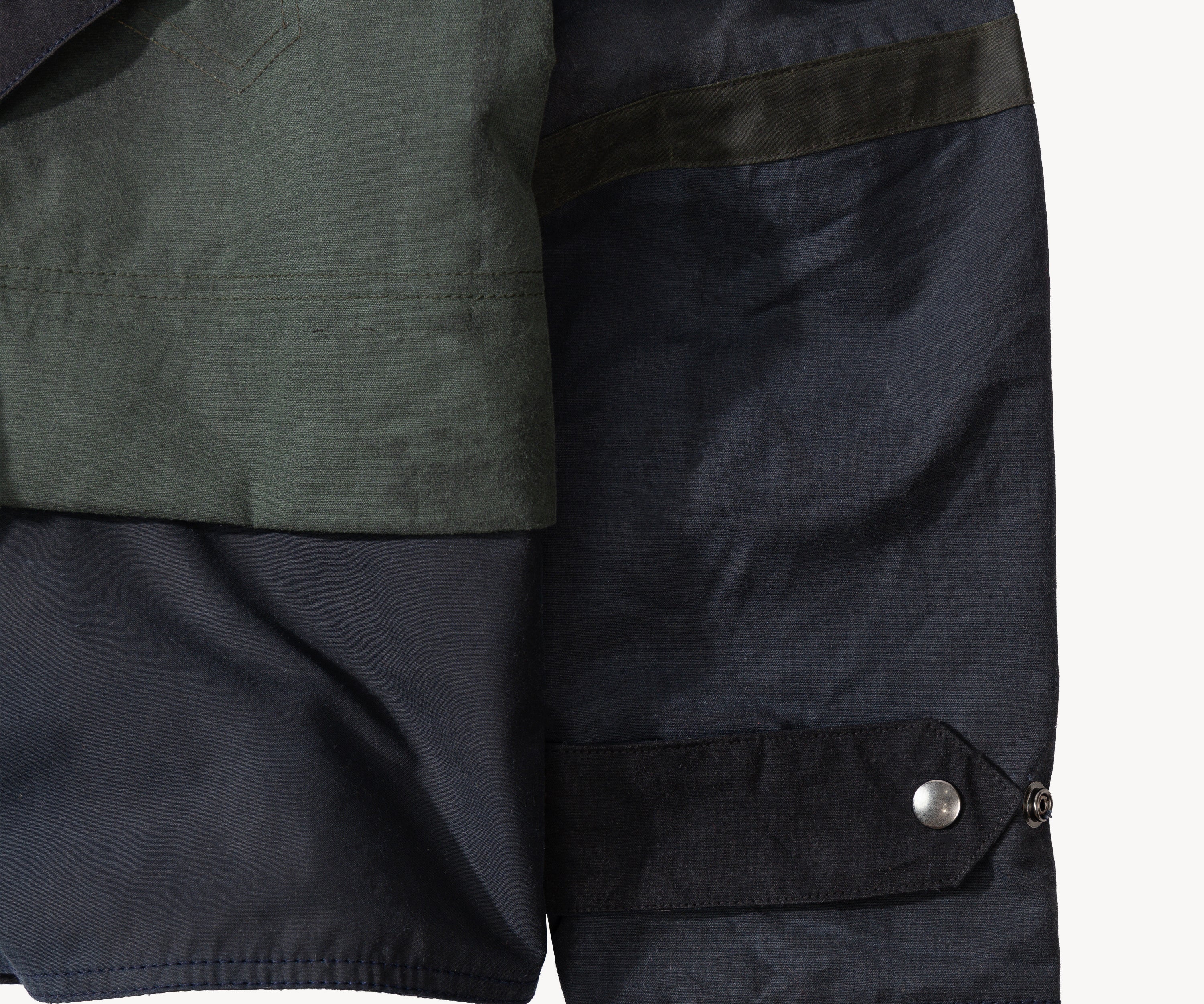 REWORK® TACTICAL WAX JACKET - N° 004 Coats & Jackets SMALL / BLUE - BRUT Clothing US