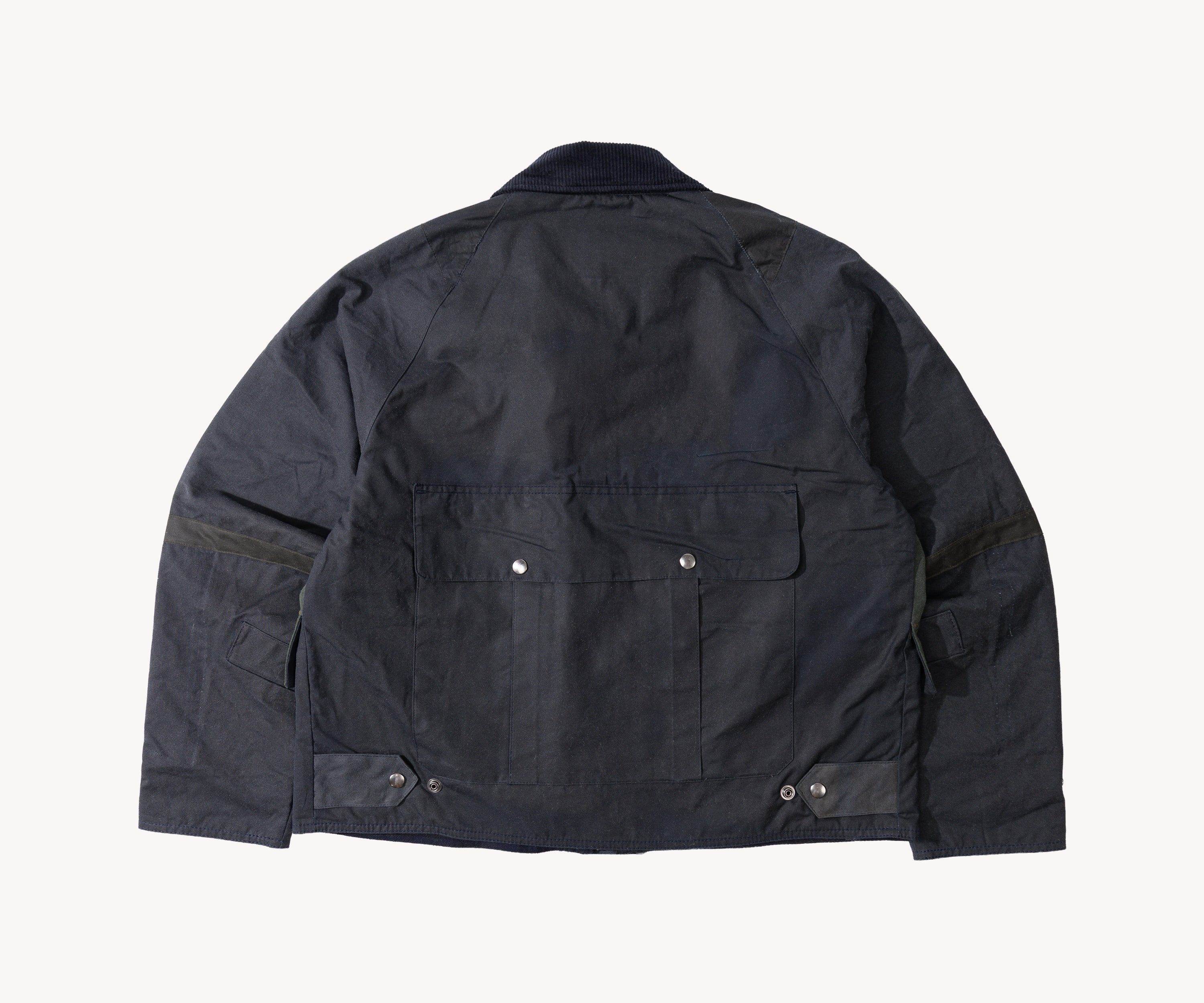 REWORK® TACTICAL WAX JACKET - N° 004 Coats & Jackets SMALL / BLUE - BRUT Clothing US