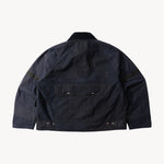 REWORK® TACTICAL WAX JACKET - N° 031 Coats & Jackets X-LARGE / BLUE - BRUT Clothing US