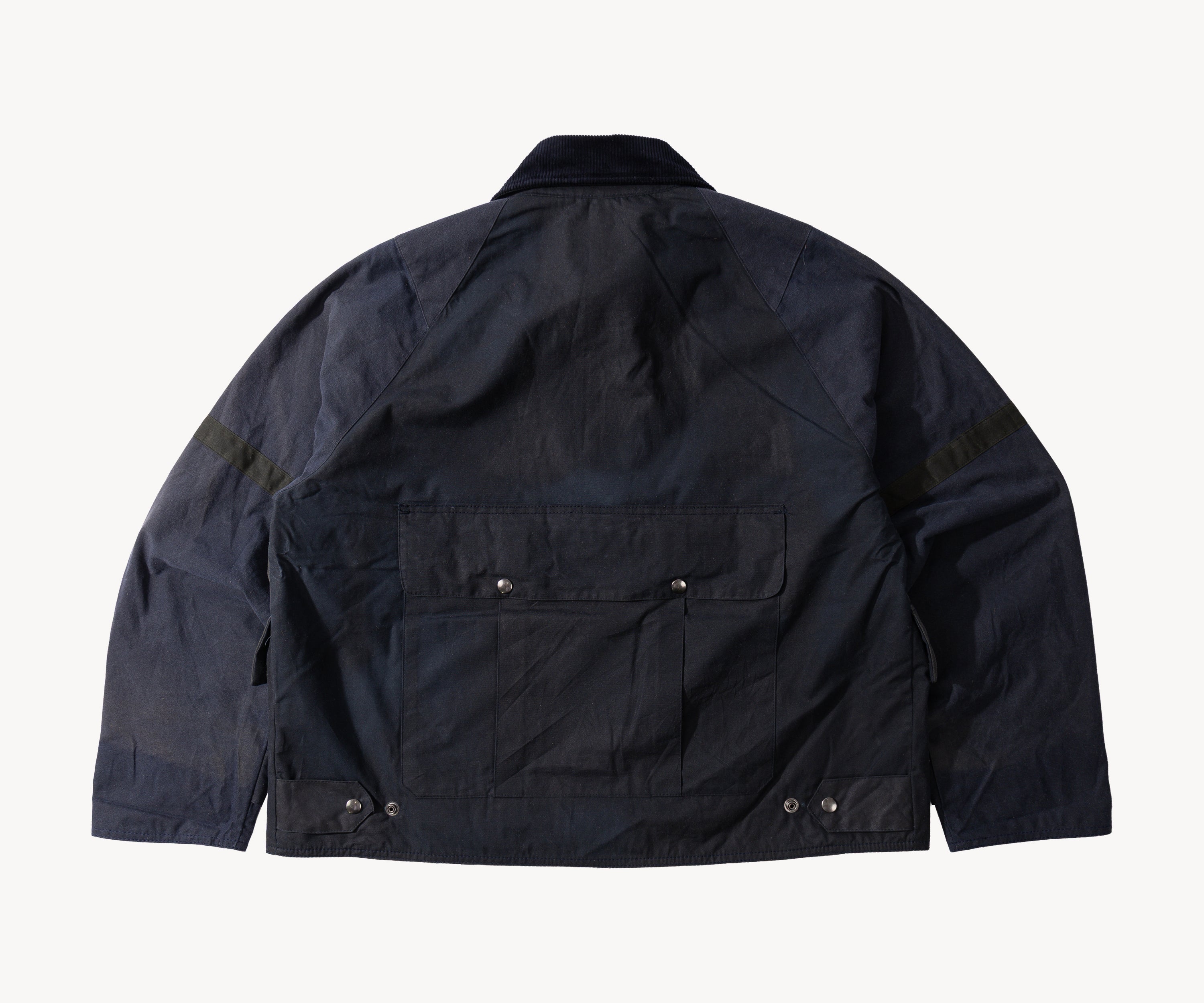 REWORK® TACTICAL WAX JACKET - N° 031 Coats & Jackets X-LARGE / BLUE - BRUT Clothing US
