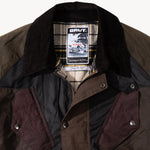 REWORK® TACTICAL WAX JACKET - N° 034 Coats & Jackets X-LARGE / BROWN - BRUT Clothing US