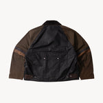 REWORK® TACTICAL WAX JACKET - N° 034 Coats & Jackets X-LARGE / BROWN - BRUT Clothing US