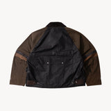 REWORK® TACTICAL WAX JACKET - N° 034 Coats & Jackets X-LARGE / BROWN - BRUT Clothing US
