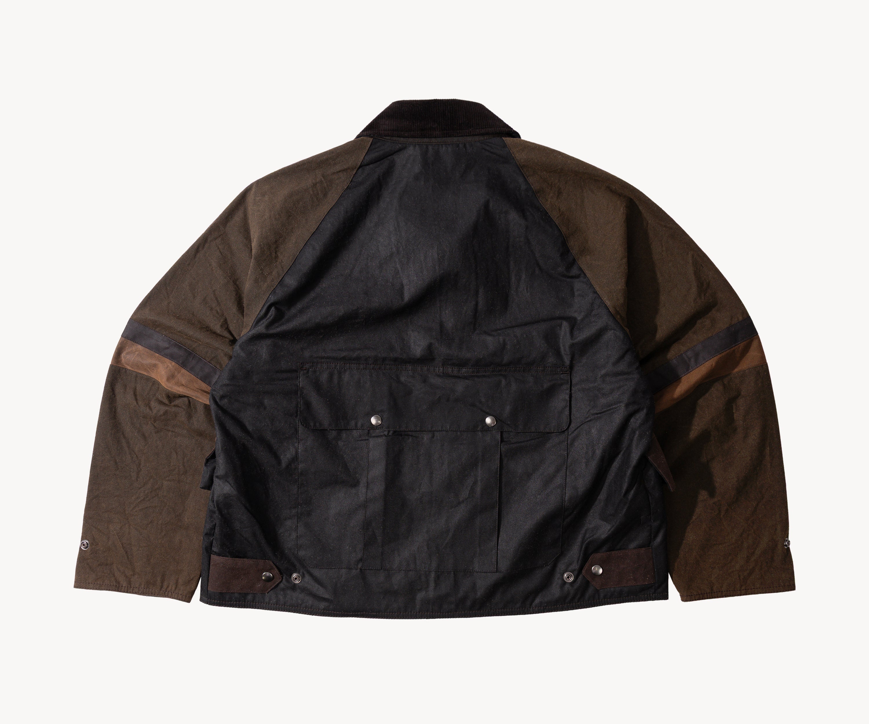 REWORK® TACTICAL WAX JACKET - N° 034 Coats & Jackets X-LARGE / BROWN - BRUT Clothing US