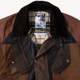 REWORK® TACTICAL WAX JACKET - N° 035 Coats & Jackets X-LARGE / BROWN - BRUT Clothing US